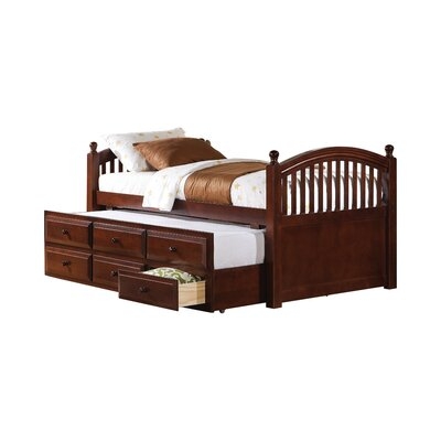 Bowlus Twin 3 Drawer Platform Bed with Trundle by Harriet Bee - Image 0