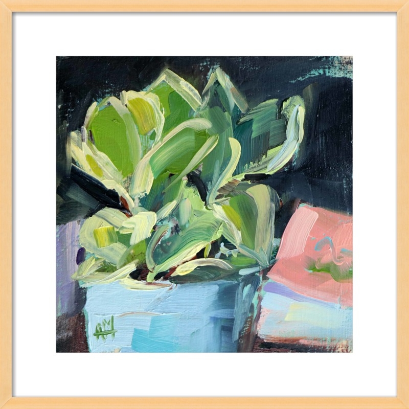 Houseplant and Cookbook by Angela Moulton for Artfully Walls - Image 0