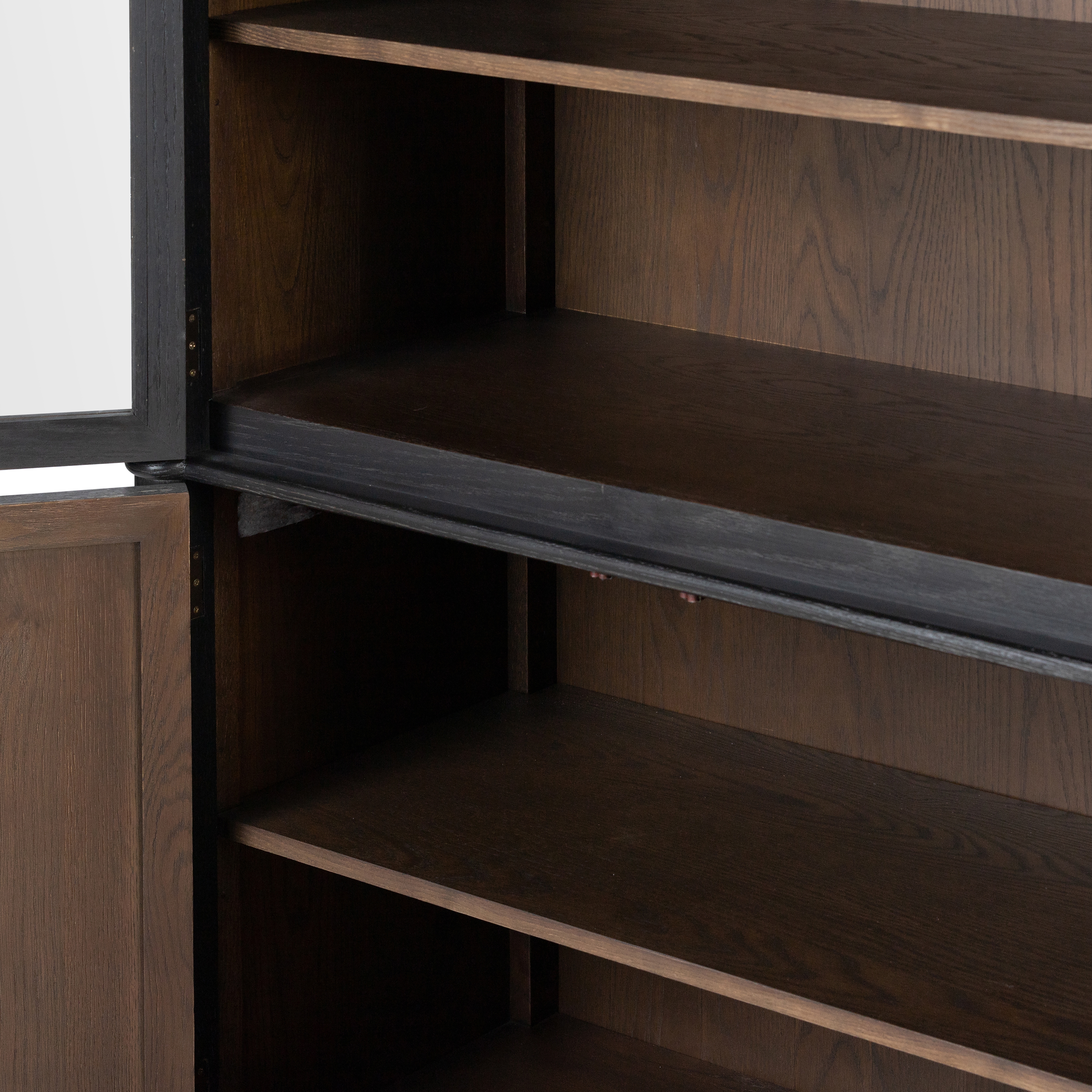Toulouse Cabinet-Distressed Black Oak - Image 10