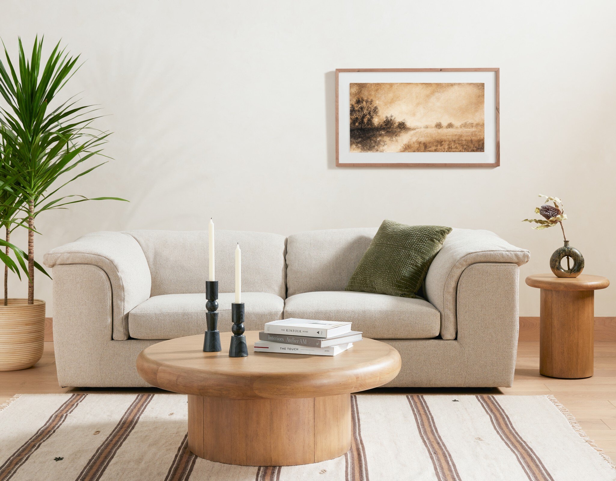 Hillside Haze II by Aileen Fitzgerald - Rustic 1.5 Walnut - Image 5