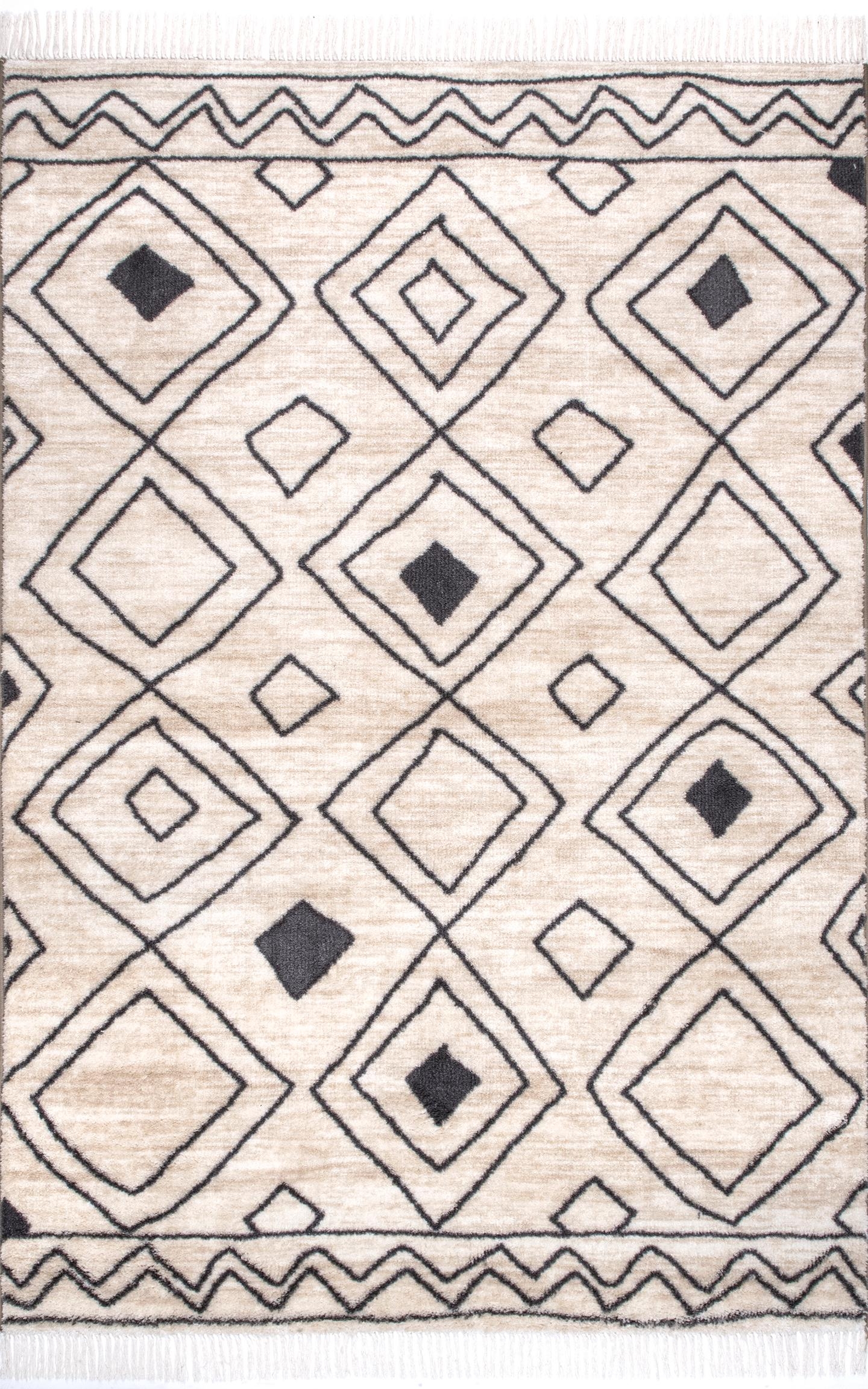 Kenley Spotted Diamonds Area Rug - Image 1