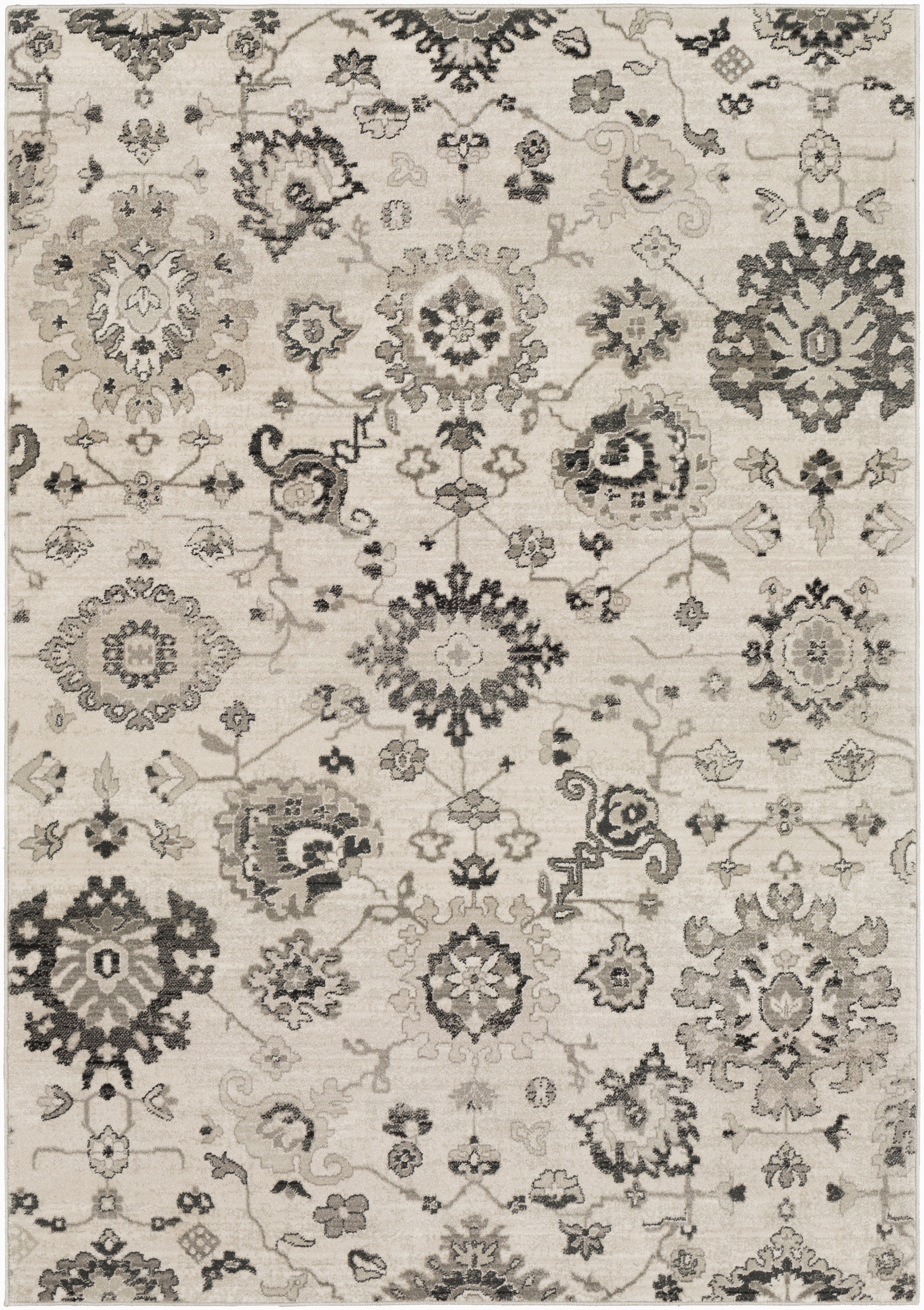 Mesopotamia Brown Indoor 2'7" x 4'11" Machine Woven Rug - Image 0