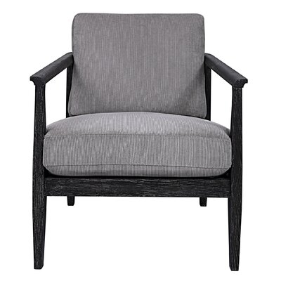 Valenza Modern Gray Accent Chair - Image 0