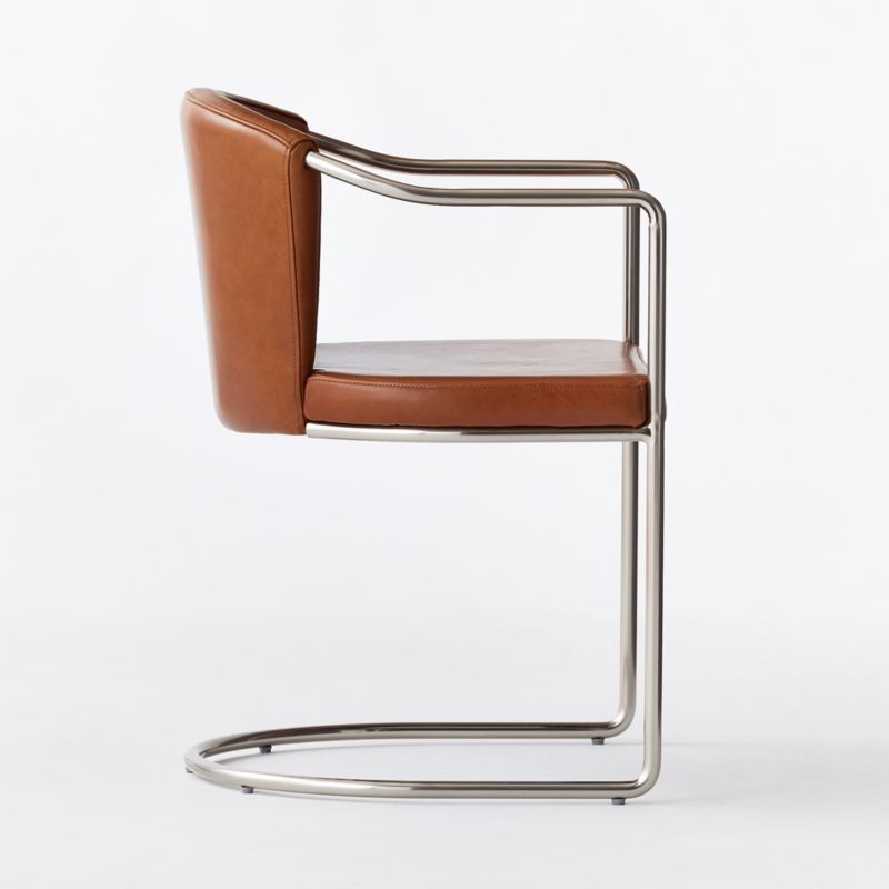 Cleo Saddle Cantilever Chair - Image 4
