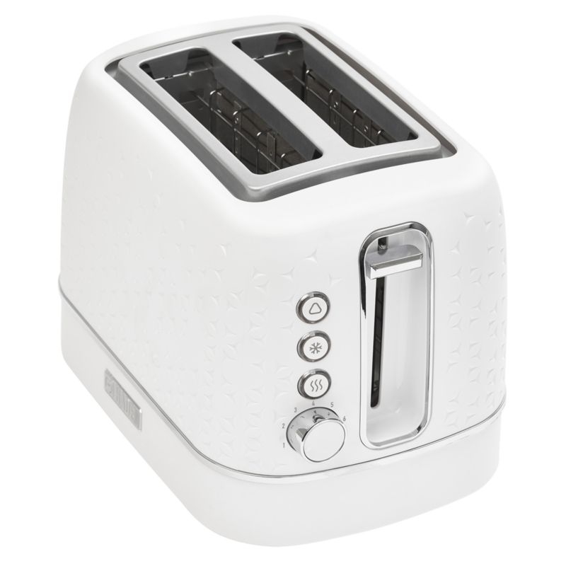 HADEN Starbeck White 2-Slice Toaster - Image 2