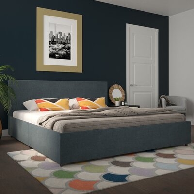 Kelly Upholstered Storage Platform Bed - Image 0