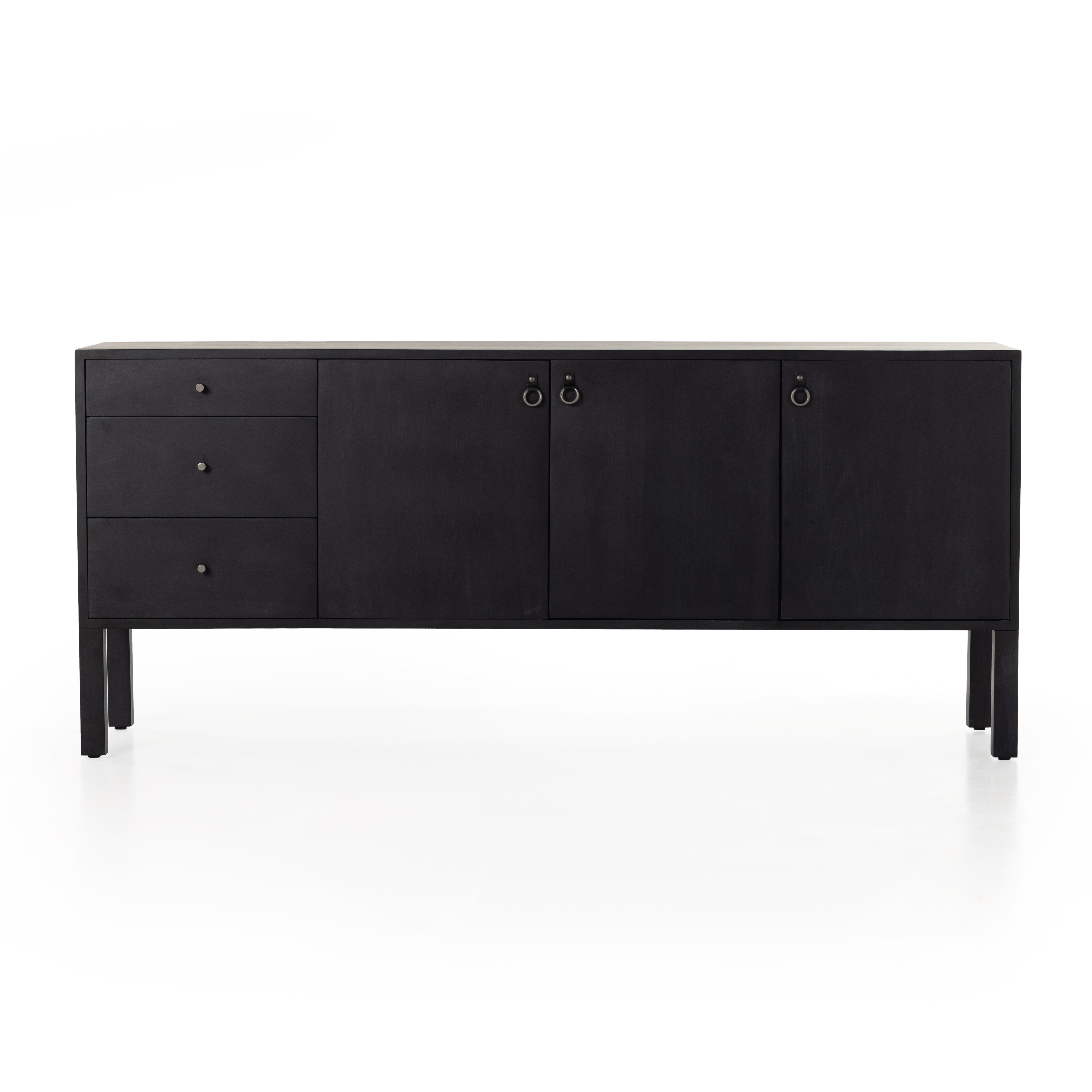 Isador Sideboard-Black Wash Poplar - Image 3