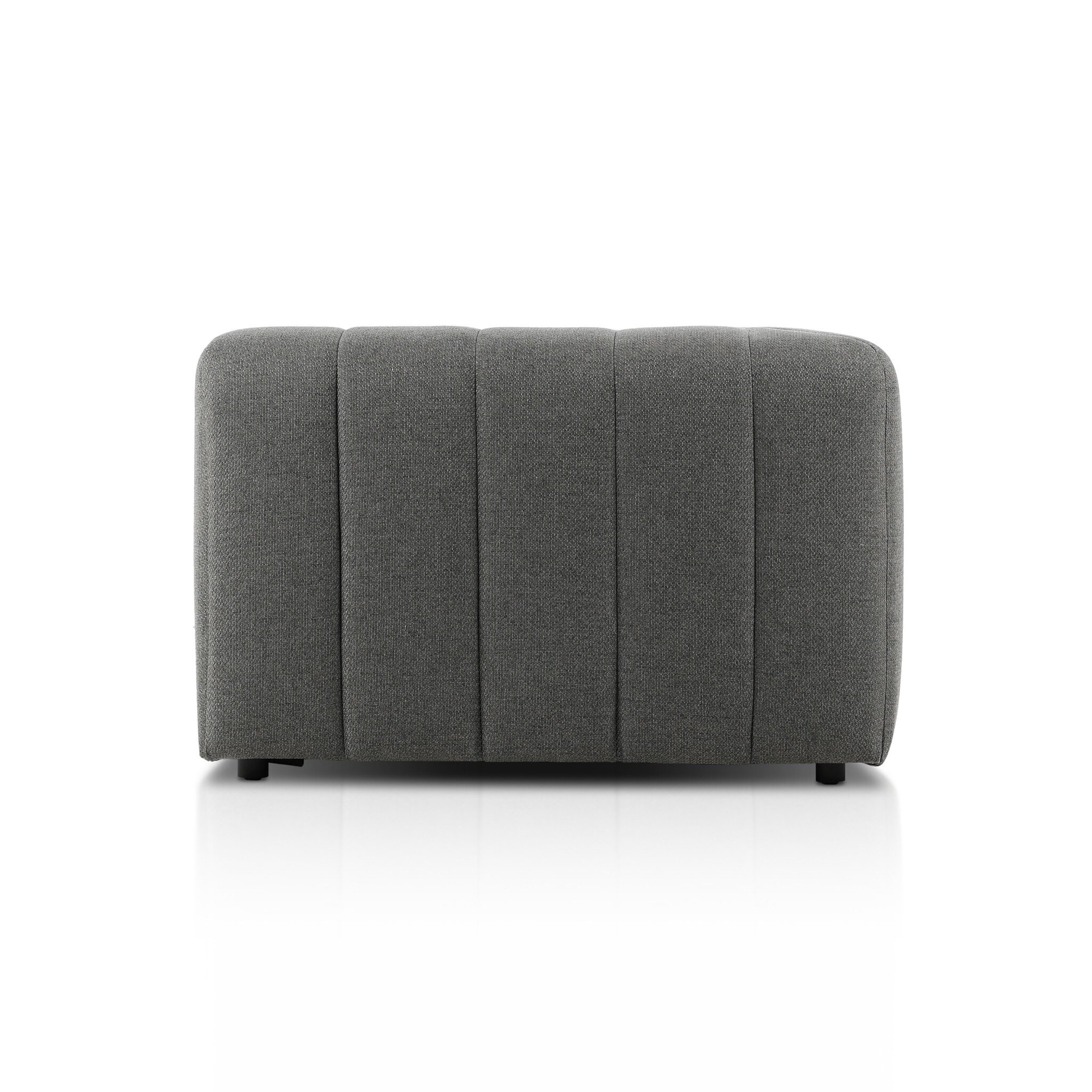 Gwen Outdoor 3-Piece Sectional Sofa - Hayes Charcoal - Image 2