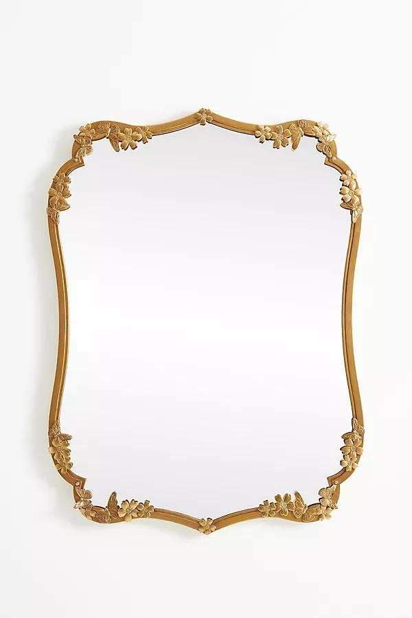 Mariposa Butterfly Motif Wall Mirror - Image 0