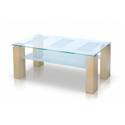 Thadine Glass Coffee Table - Image 0
