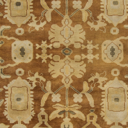 Ainsley Brown Indoor 3'9" x 5'9" Handmade Rug - Image 0