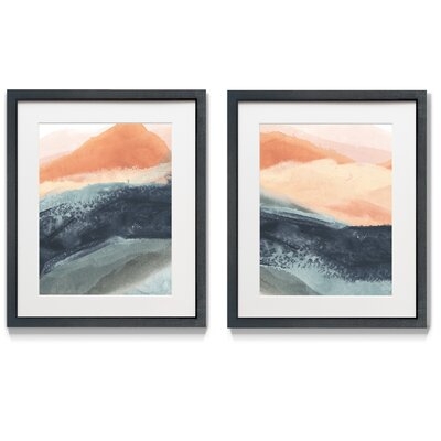Soft Waves I - 2 Piece Picture Frame Print Set - Image 0