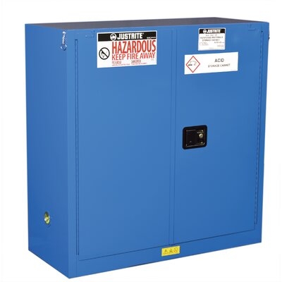ChemCor® 44"H x 43"W x 18"D  2 Door Hazardous Material Safety Cabinet - Image 0