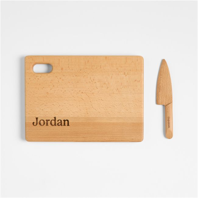 Kids Montessori Cutting Board & Knife Set - Image 0