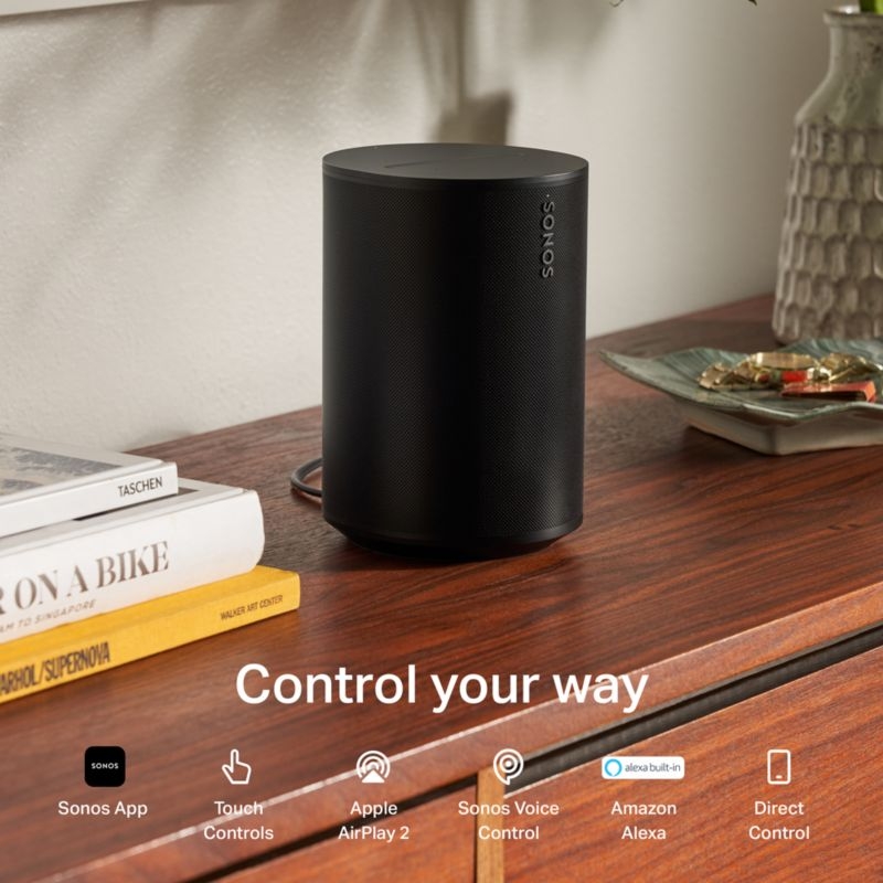 Sonos Era 100 Black Next-Gen Smart Speaker - Image 2
