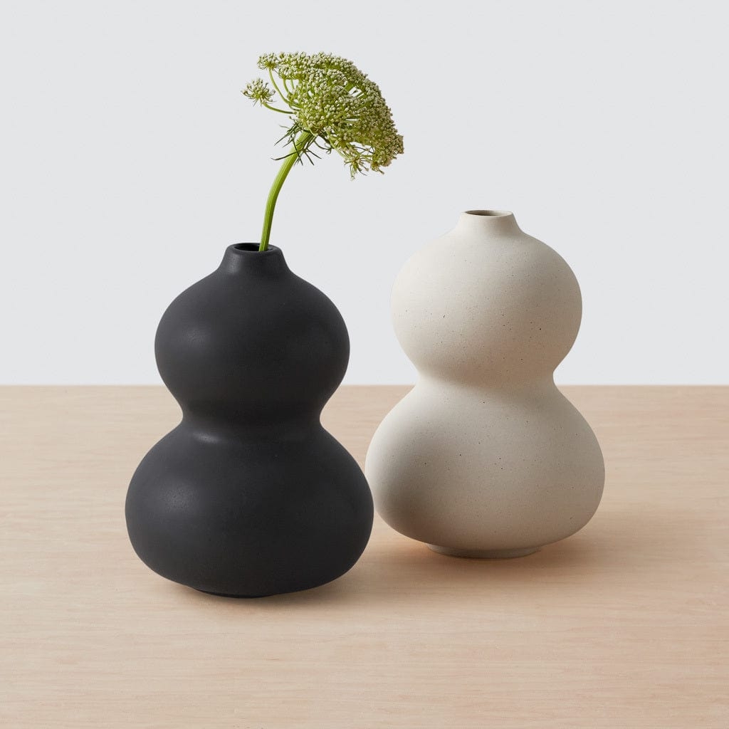 The Citizenry Hansa Vase | Matte Ivory - Image 1