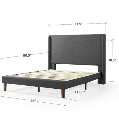 Marcus Upholstered Platform Bed - Image 0