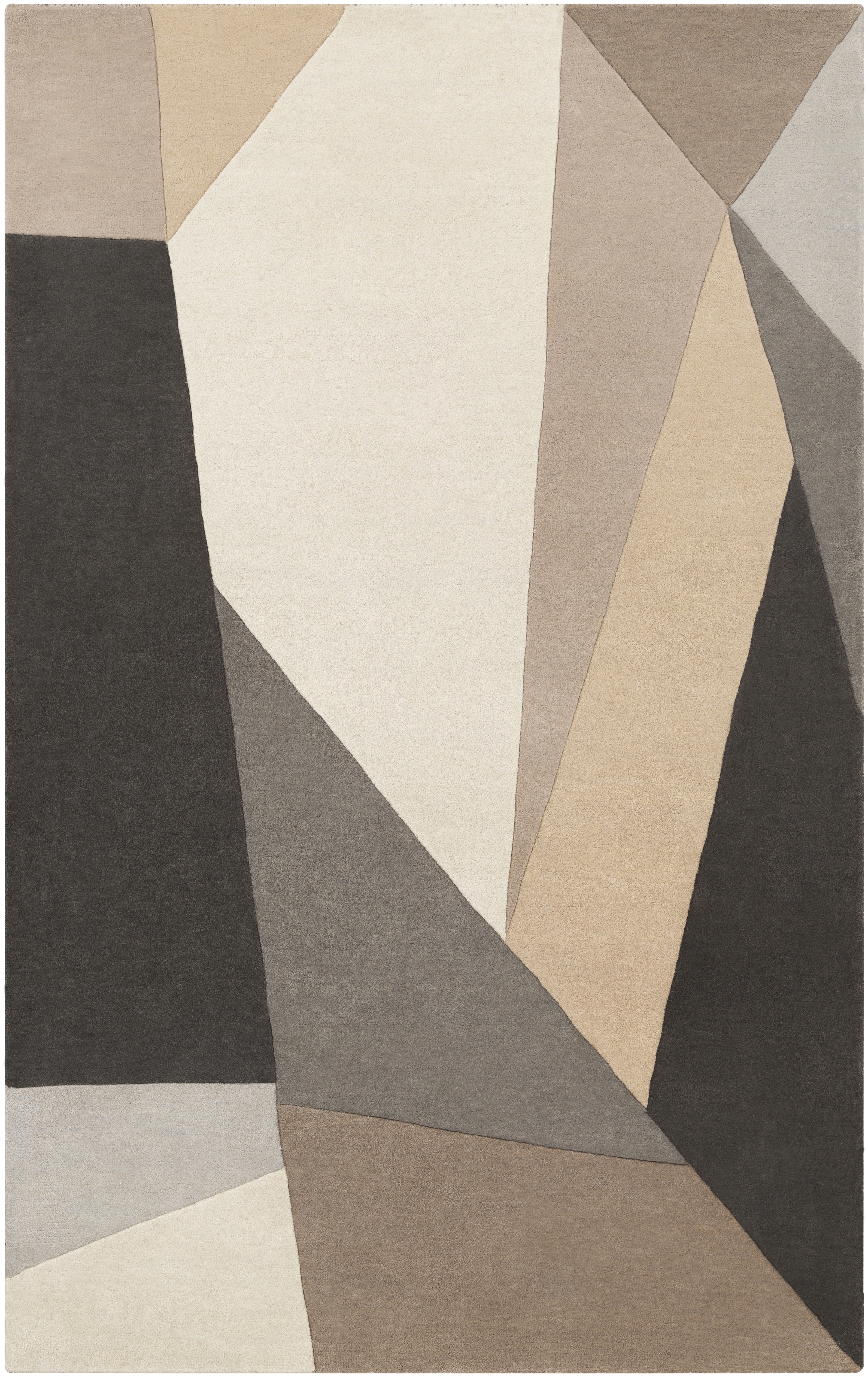 Livabliss Forum Beige Indoor 2' x 3' Handmade Rug - Image 0