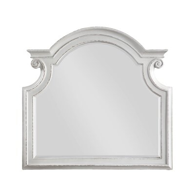 Florian Mirror In Antique White - Image 0
