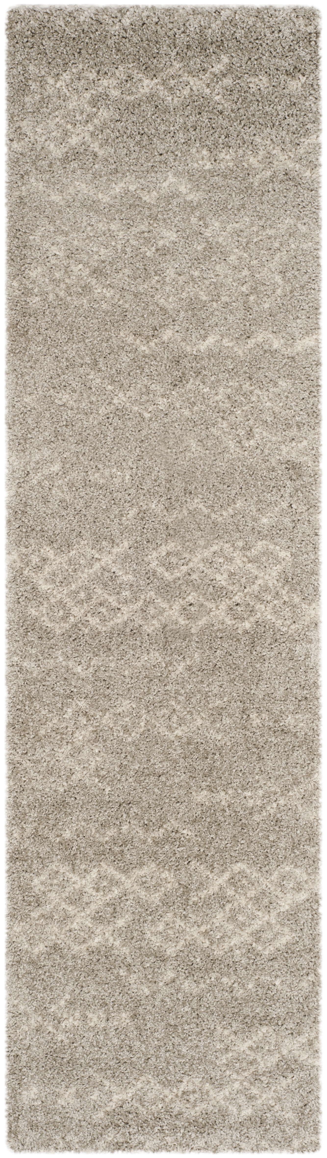 Arlo Home Woven Area Rug, ASG745D, Grey/Ivory,  2' 3" X 8' - Image 0