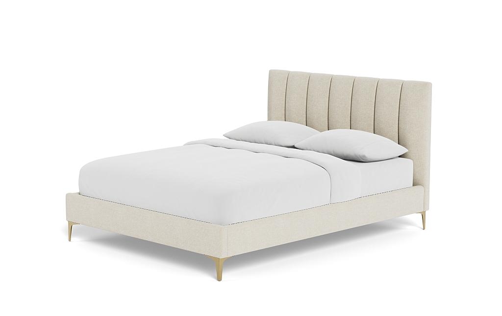 Lowen Upholstered Bed with Tufting Option - Image 2