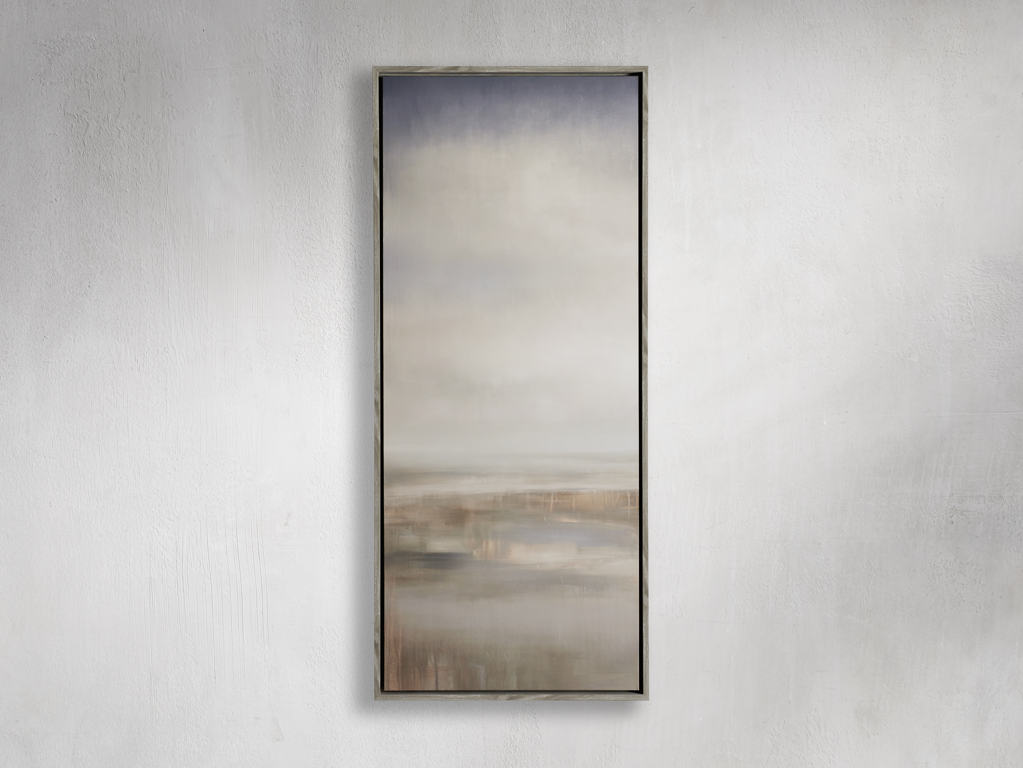 Desert Haze Ii Framed Print in Resin Gray - Image 0