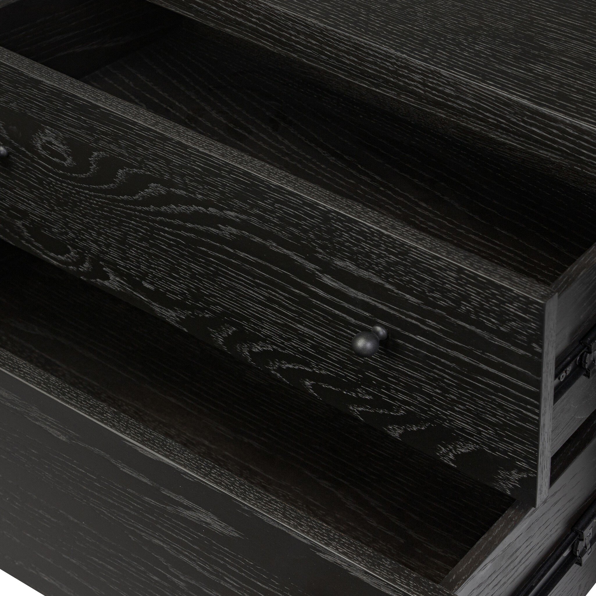 Roark Nightstand - Ebony Oak Veneer - Image 11