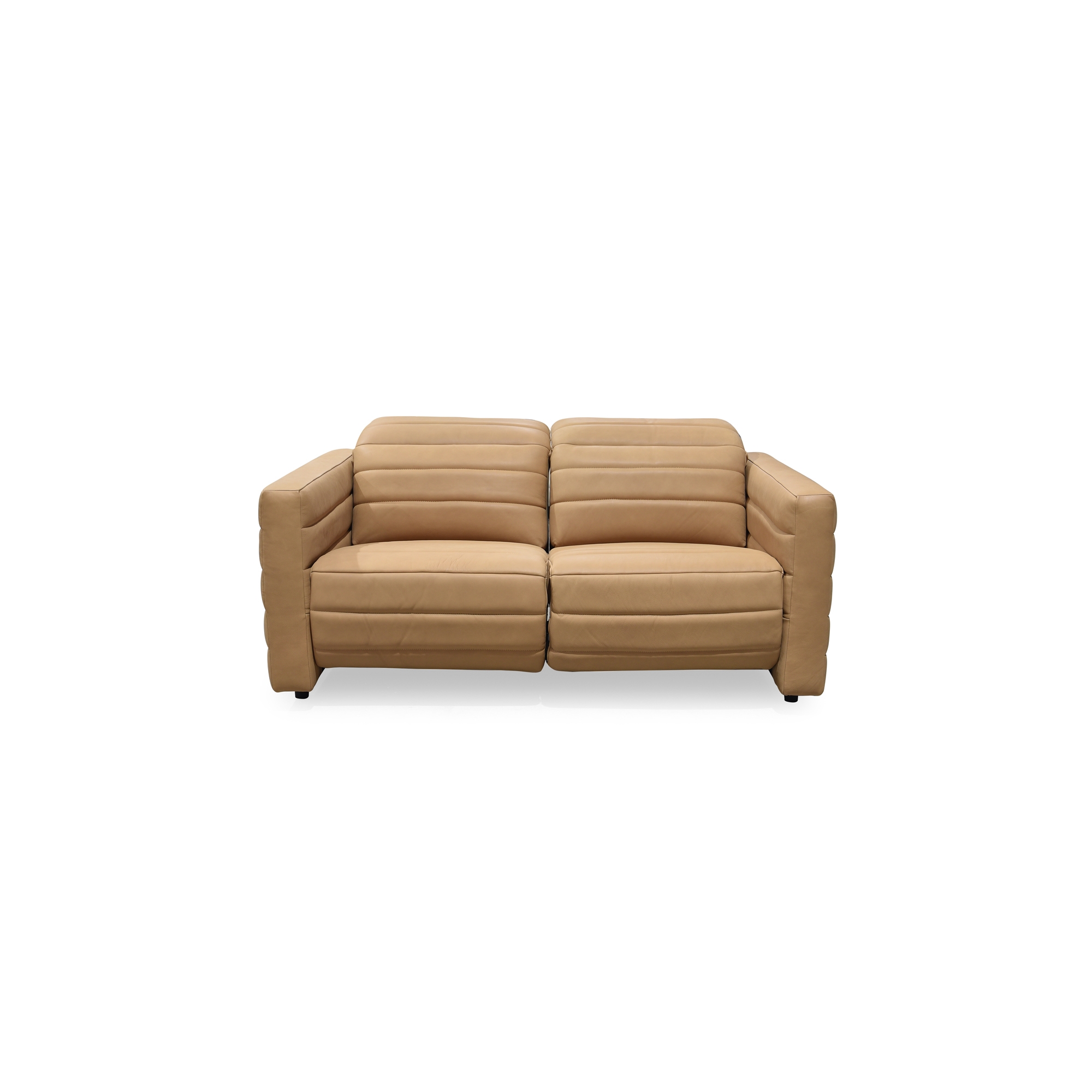 Juno Power Recliner Sofa Tan Leather - Image 0