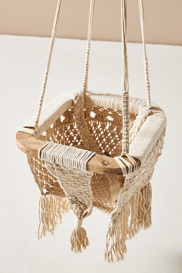 Macrame Baby Swing By Anthropologie in Assorted - Image 0