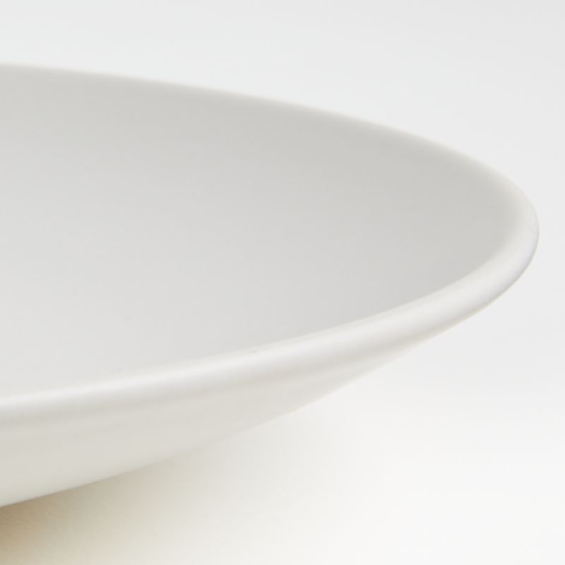 Craft Linen Cream Coupe Dinner Plates, Set of 8 - Image 1