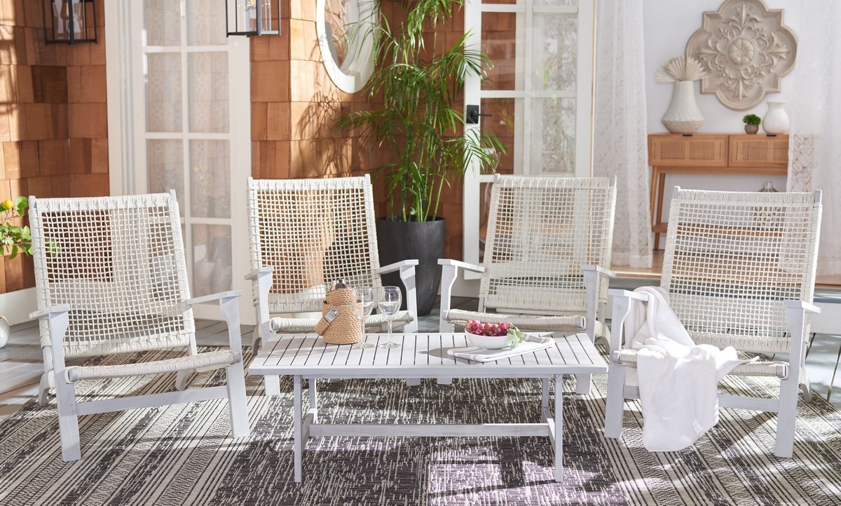 Deven Living Set - Grey/Grey - Safavieh - Image 1