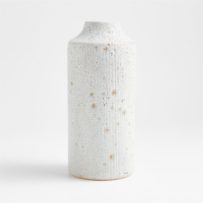 Ema Ceramic White Vase - Image 0
