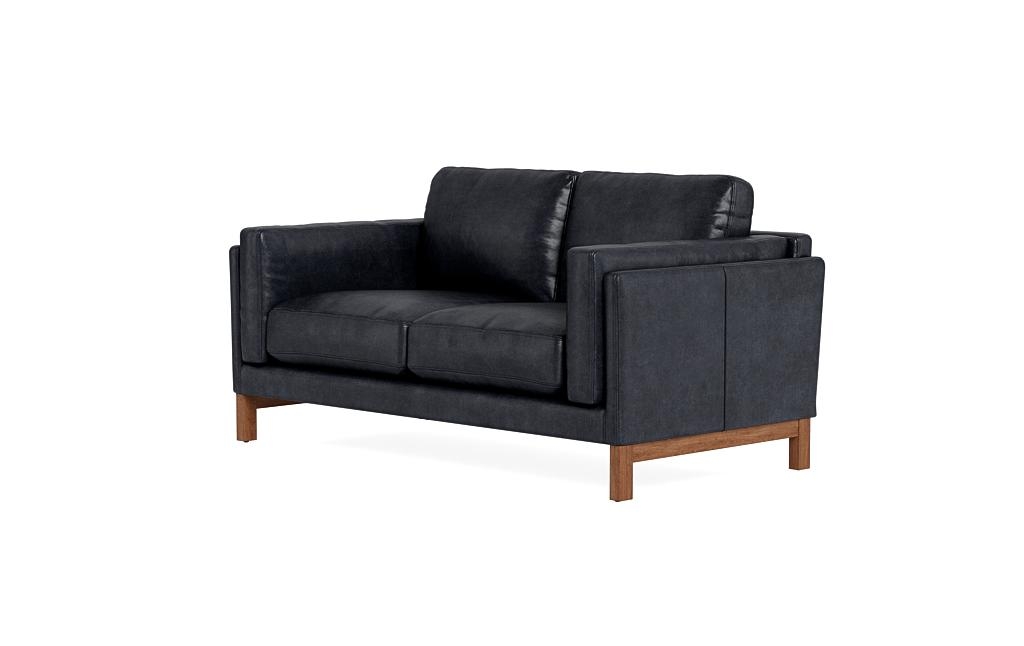 Gaby Leather Loveseat - Image 2