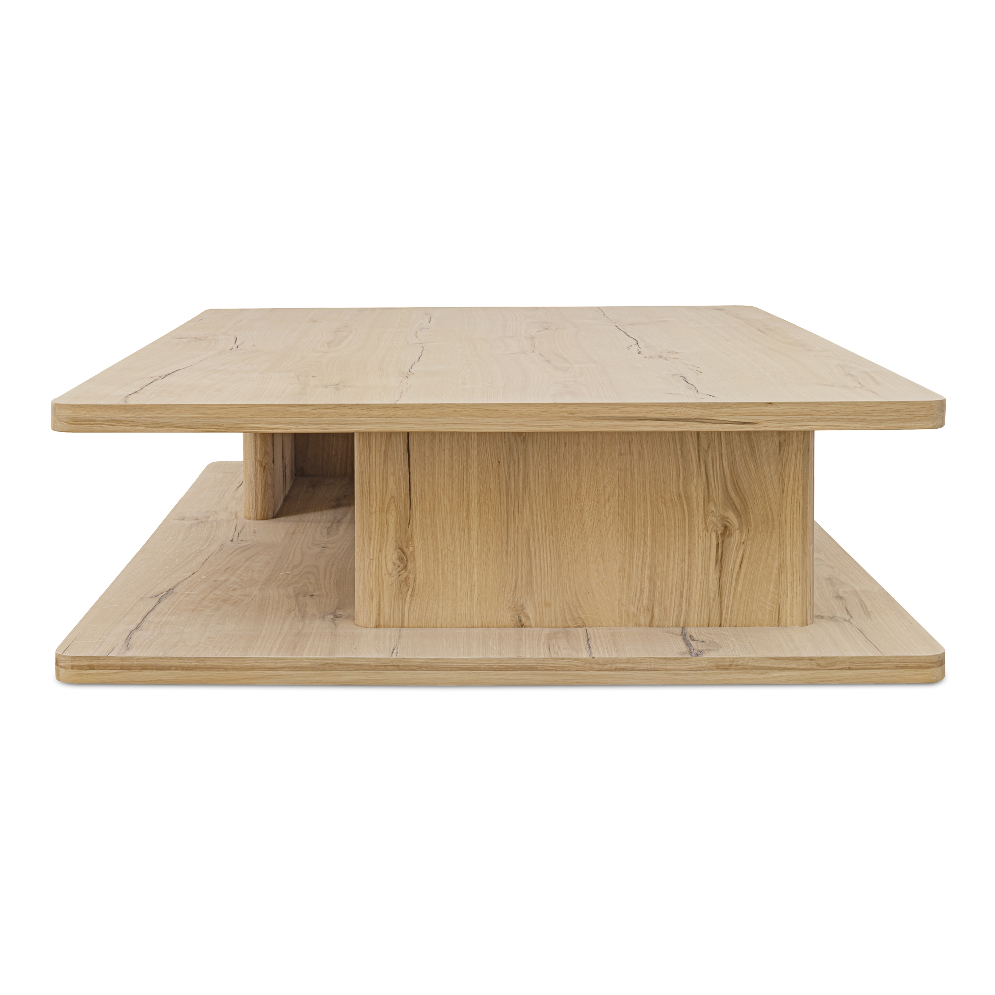 Casey Large Coffee Table Rustic Oak - Image 2
