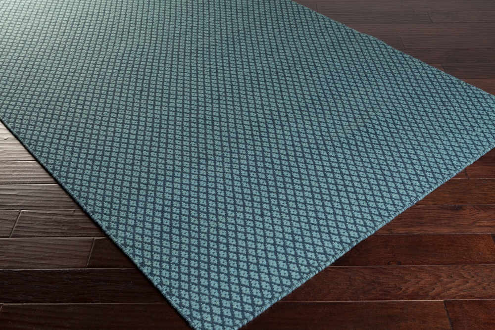 Ravena Blue Indoor 2' x 3' Handmade Rug - Image 0