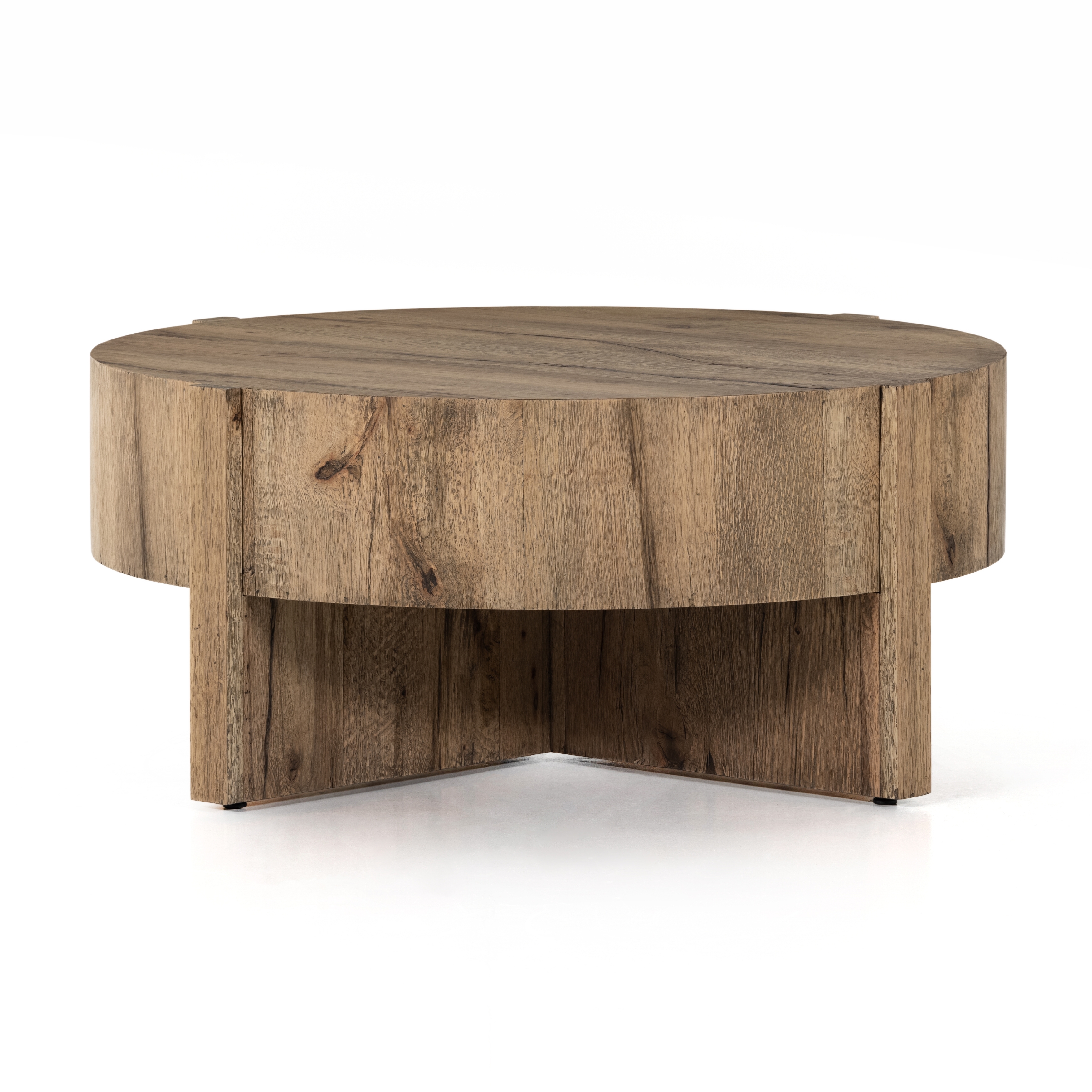 Bingham Coffee Table-Rustic Oak Veneer - Image 3