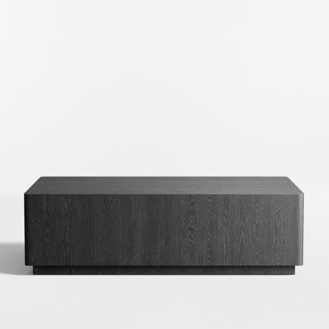 Terrane Black Oak 54" Rectangular Coffee Table - Image 0