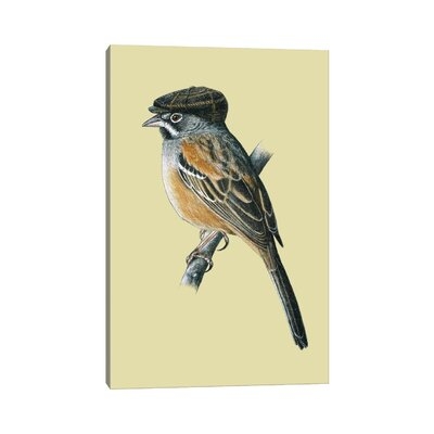 Bridled Sparrow by Mikhail Vedernikov - Gallery-Wrapped Canvas Giclée - Image 0