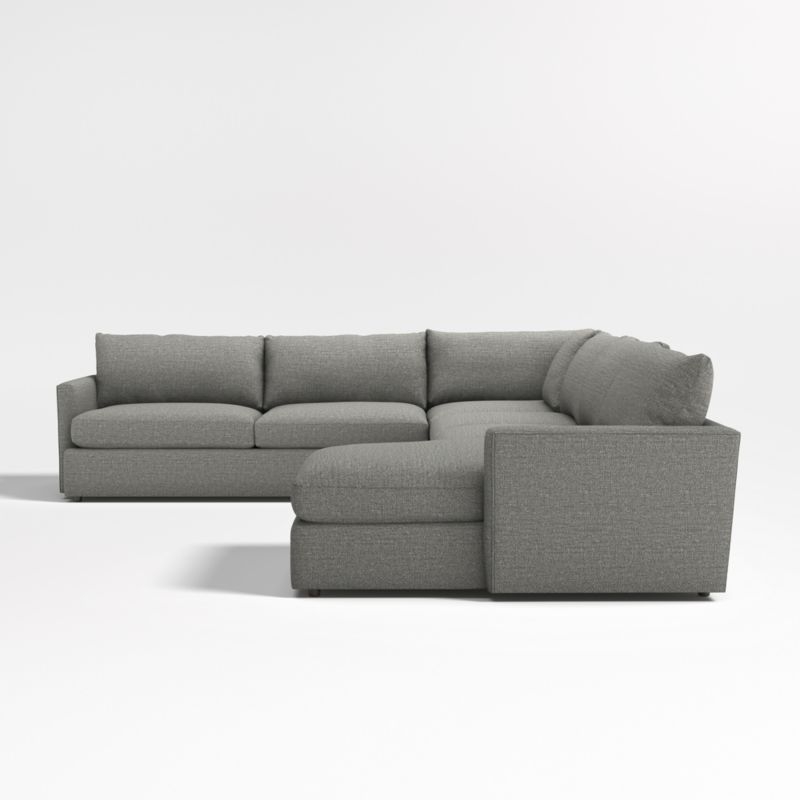 Lounge 4-Piece L-Shaped Sectional Sofa with Right-Arm Storage Chaise - Image 2