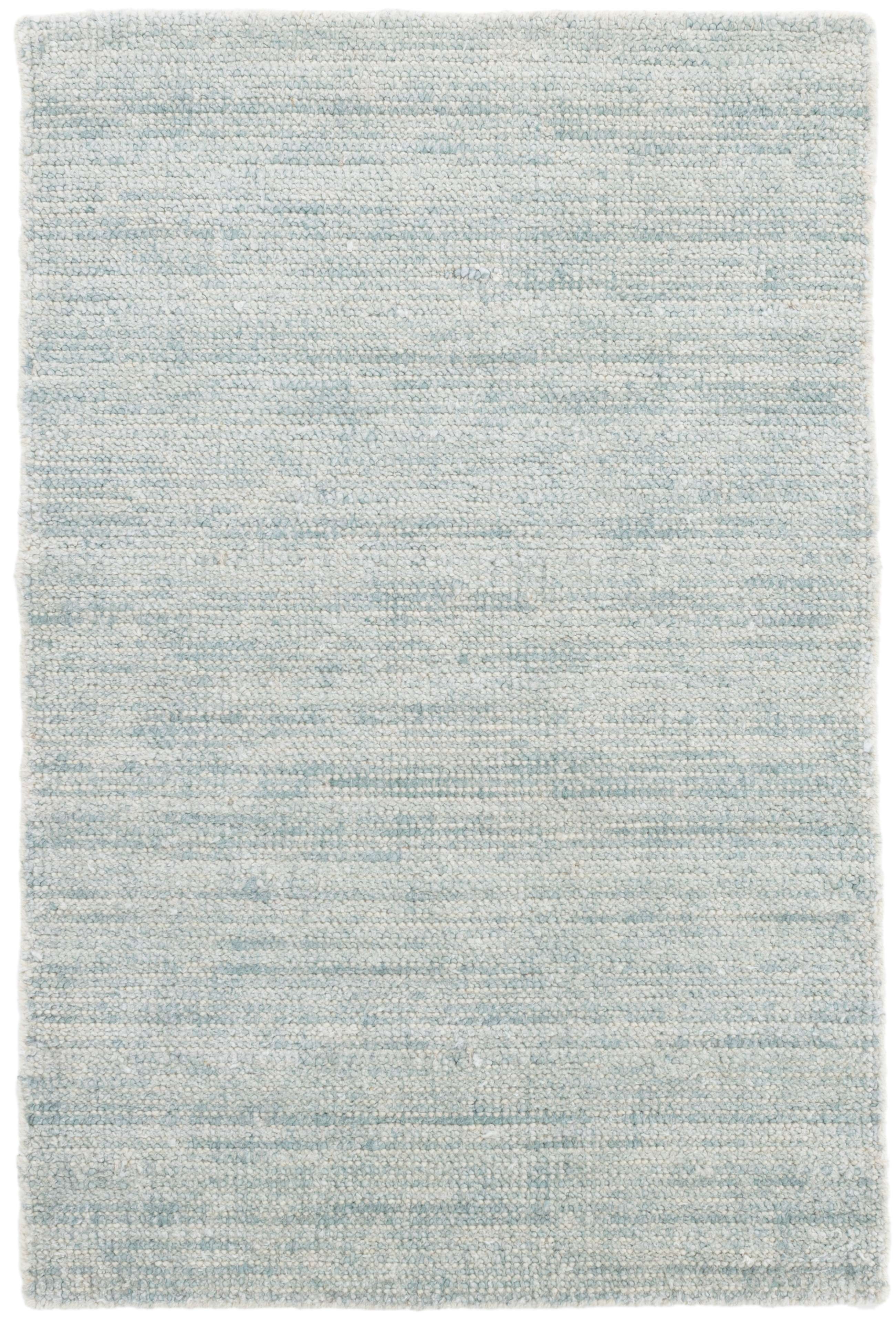 Quartz Ocean Handwoven Viscose/Cotton Rug - Image 0