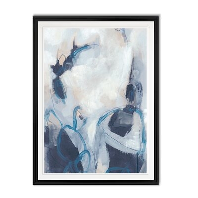 'Blue Process I' - Painting Print on Canvas - Image 0