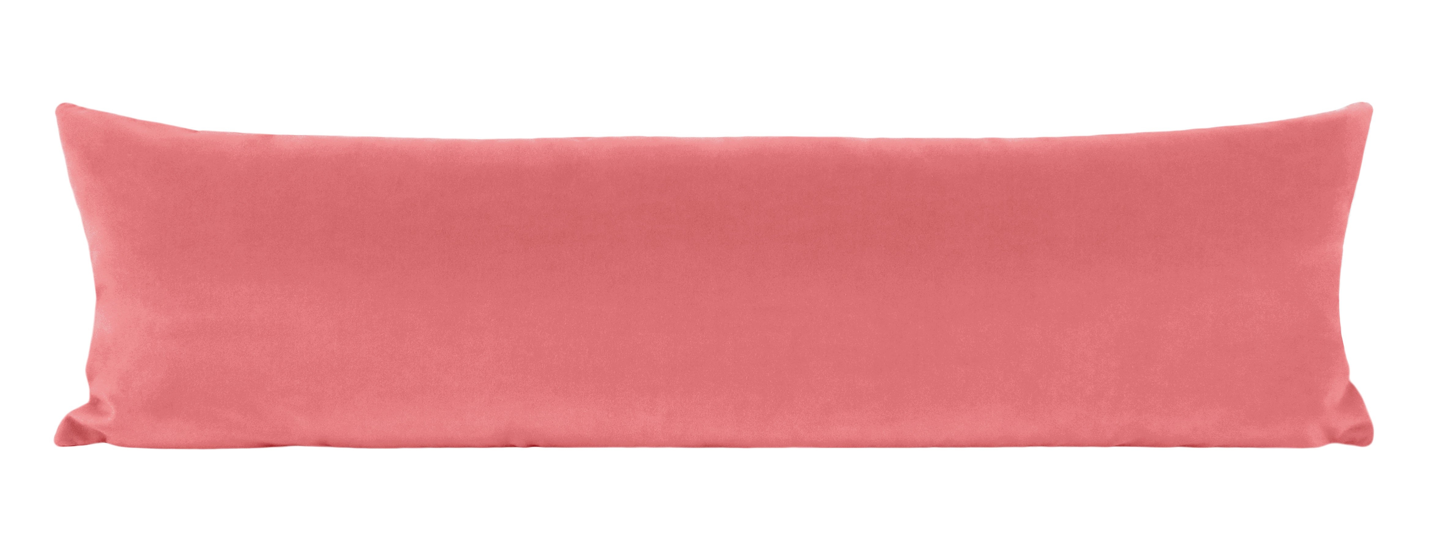 THE XL LUMBAR :: SIGNATURE VELVET // ROSÉ PINK - 14" X 48" - Image 1