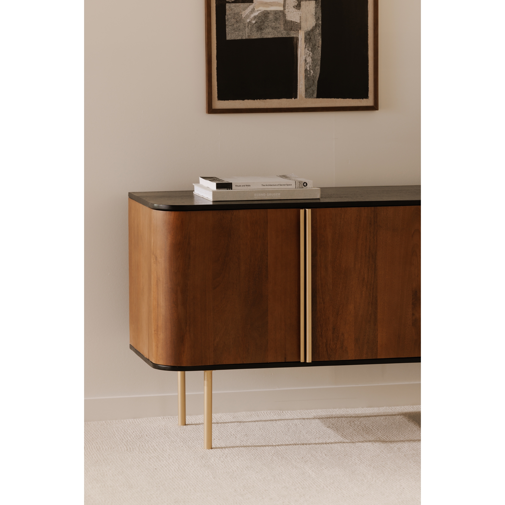 Dionne 4 Door Sideboard Brass - Image 10