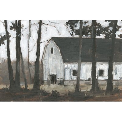 Autumn Barns II Print On Canvas - Image 0
