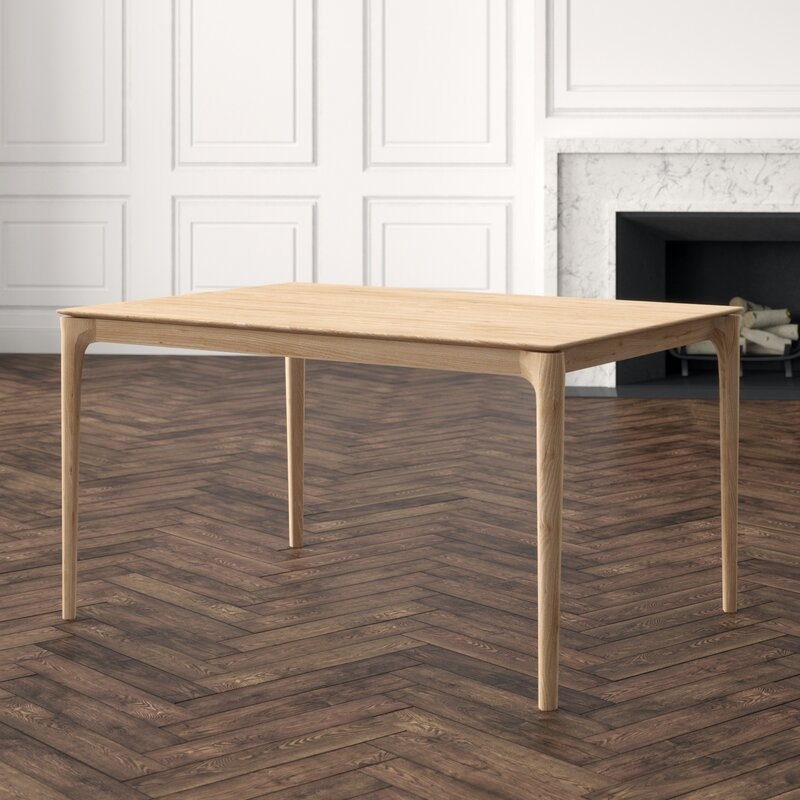 Ethnicraft Bok Extendable Butterfly Leaf Solid Oak Dining Table - Image 0