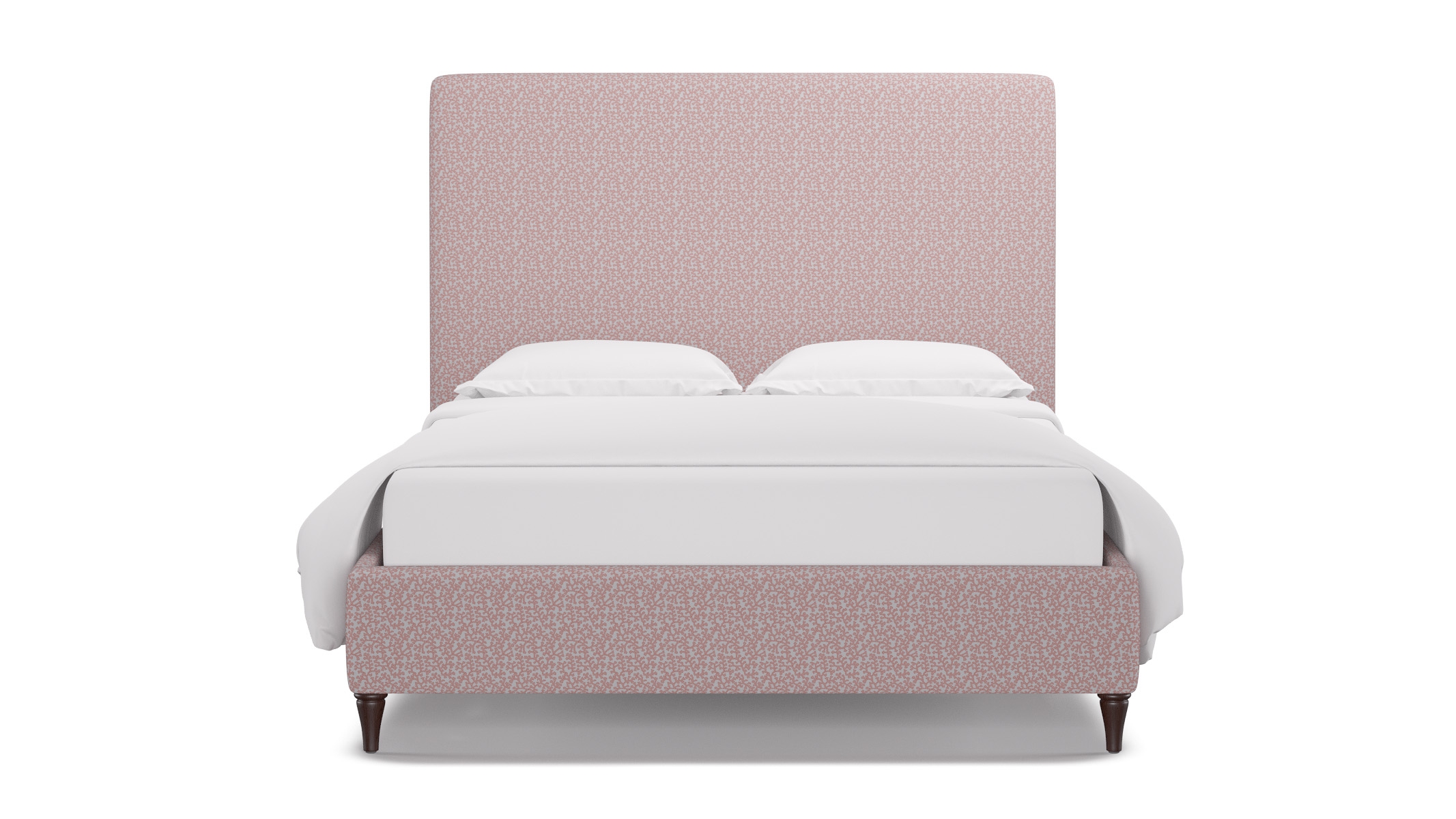 Classic Bed, Flamingo Hele Bay, Espresso Decorative Tapered Leg, Twin - Image 0