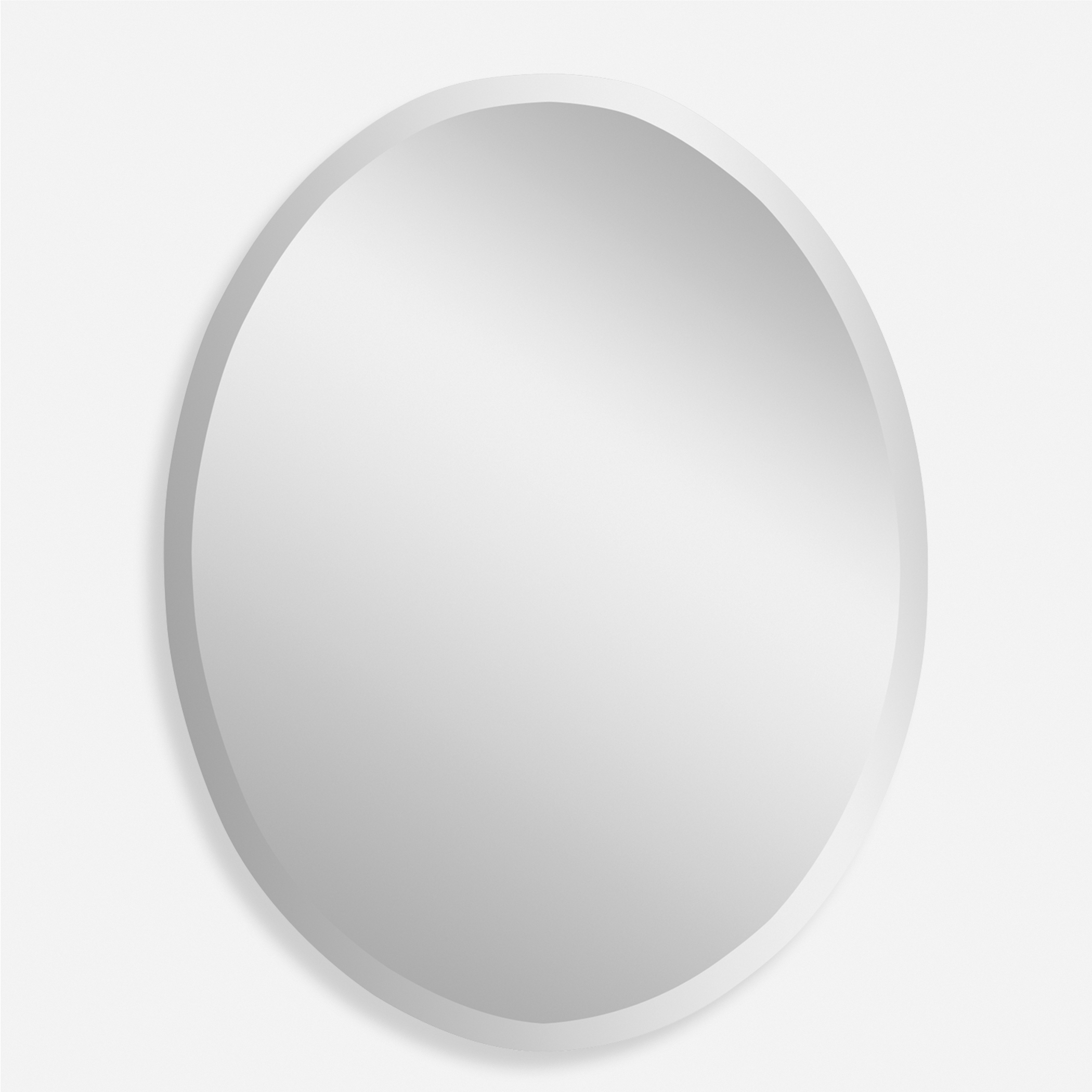 Frameless Vanity Oval Mirror - Image 0