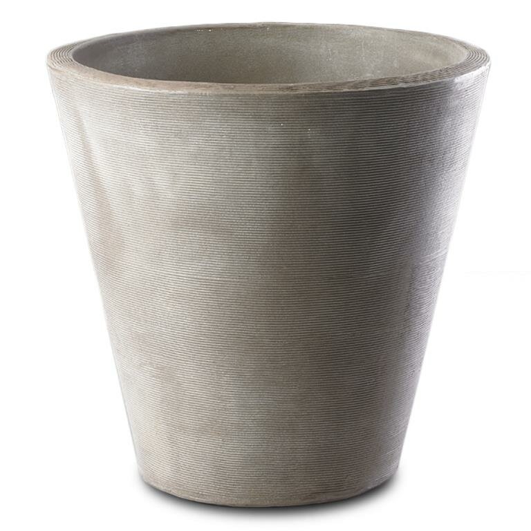  Resin Pot Planter Color: Old Bronze, Size: 14" H x 14.37" W x 14.37" D - Image 0