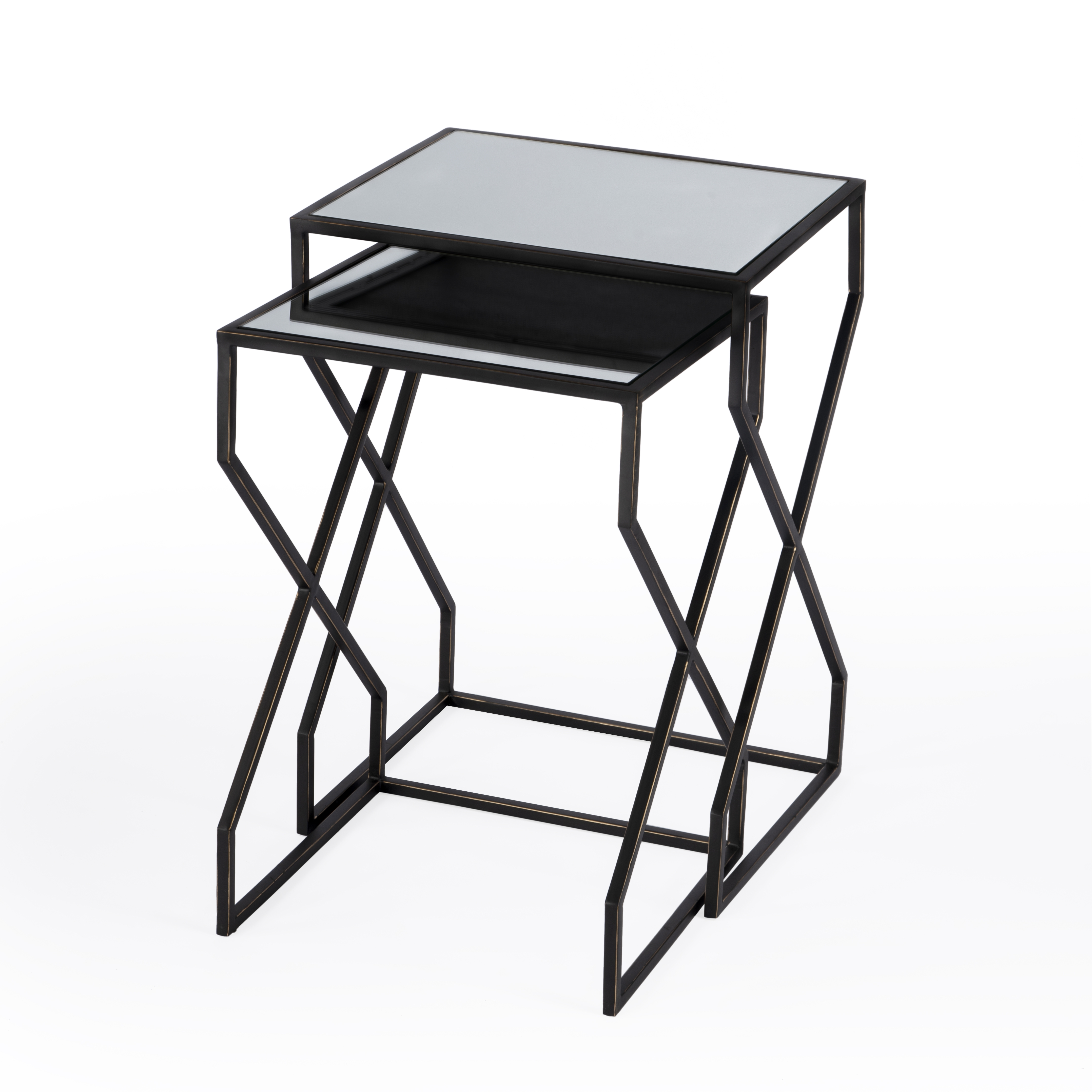 Demi Metalworks Nesting Side Tables - Image 0