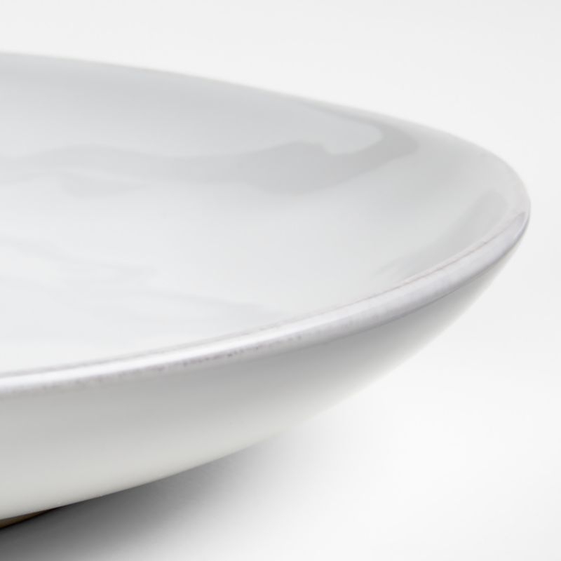 Marin White Coupe Dinner Plate - Image 2